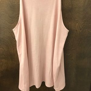 NWOT O’NEIL light pink tank top, cotton